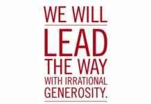 Irrationally Generous