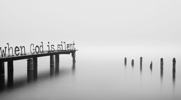 Where is God? I can’t hear him.