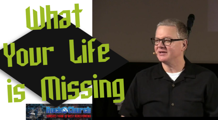 What Your Life is Missing