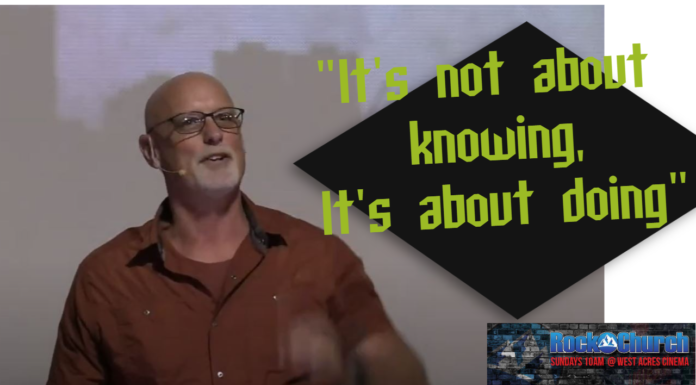 “It’s not about knowing, It’s about doing”